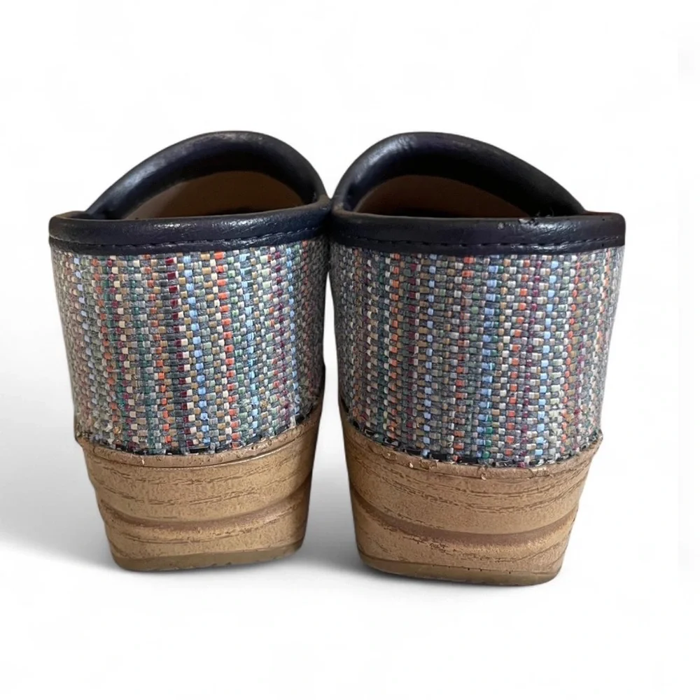 Vintage Woven Dansko Clogs - Picture 3 of 7